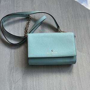 Kate Spade Tiffany Blue mini Crossbody Bag